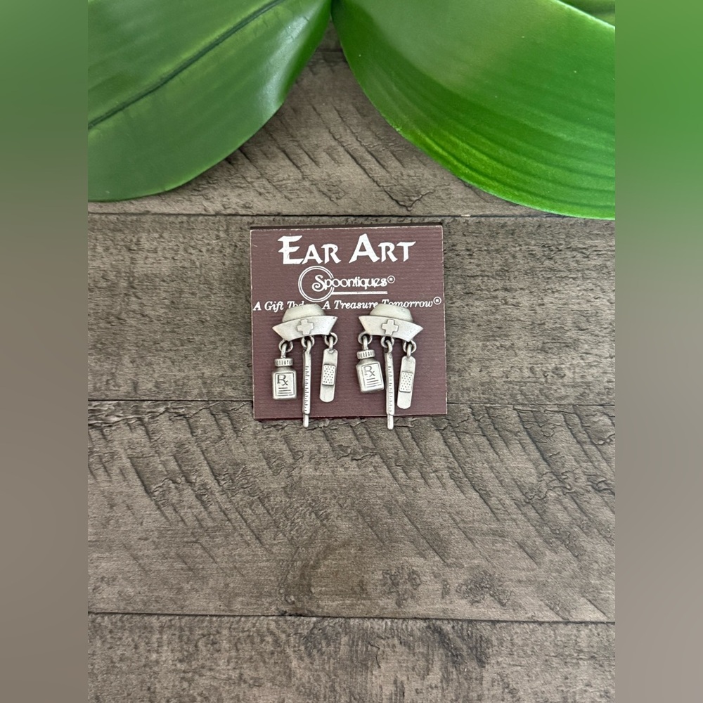 Spoonique Ear Art Nurse Earrings